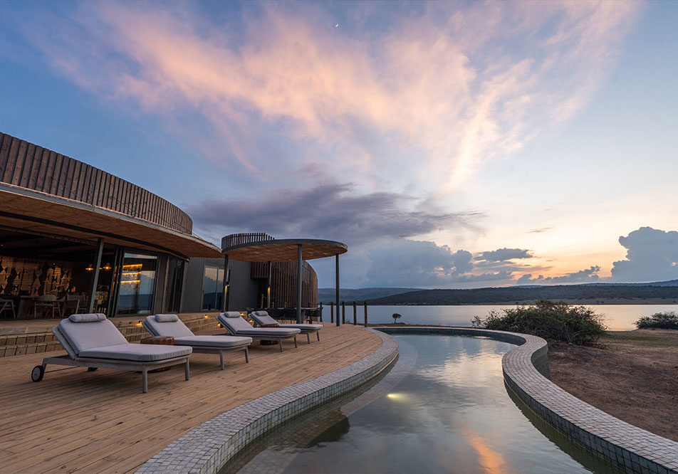 Villa Pool Magashi Peninsula Rwanda